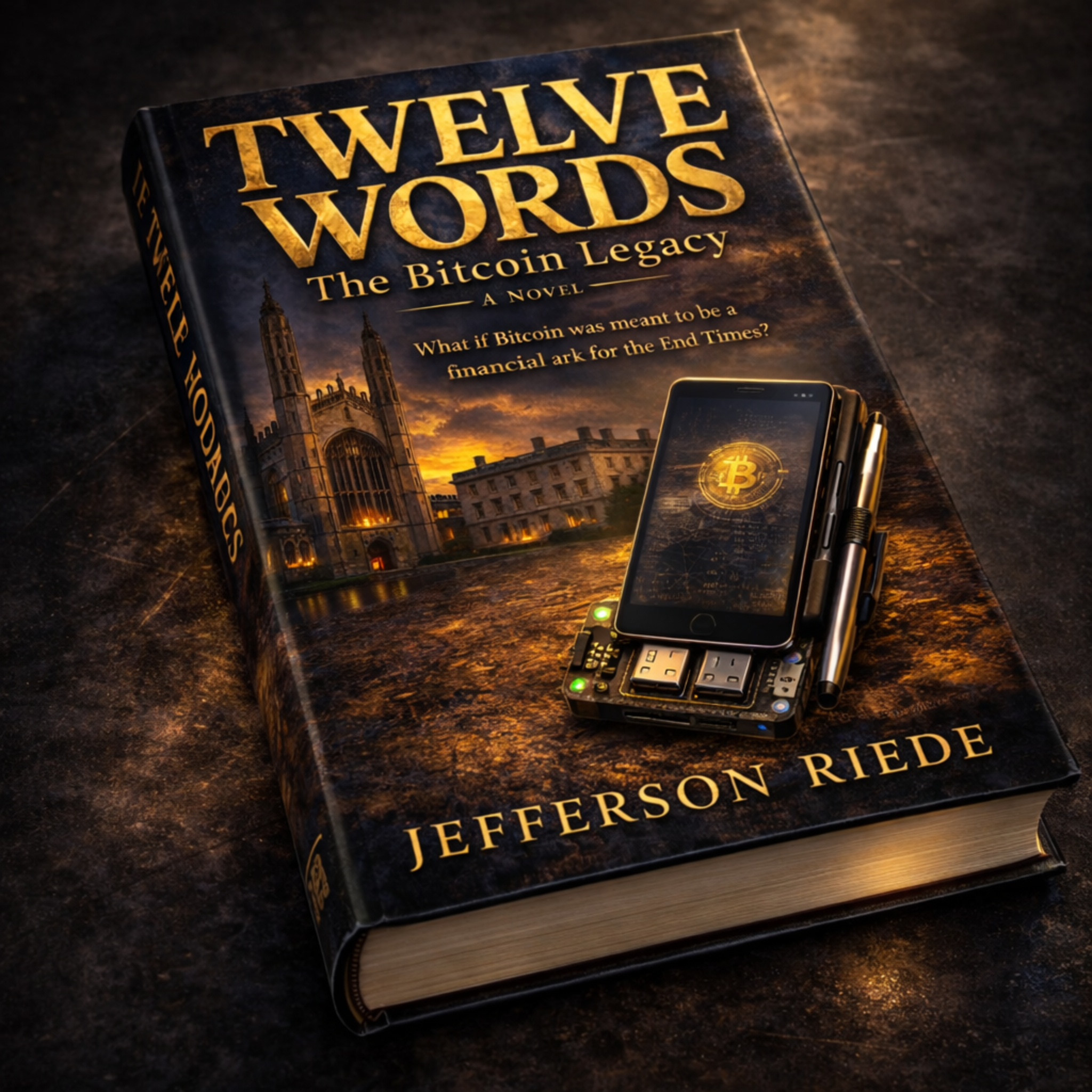 Cover of Twelve Words: The Bitcoin Legacy by Jefferson Riede